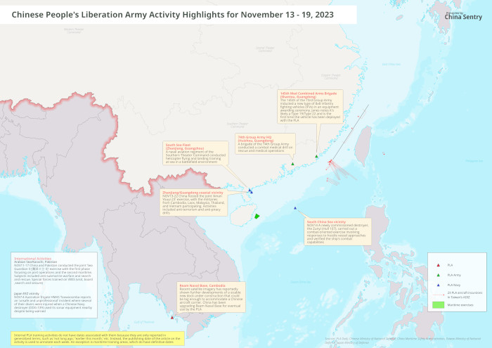 Chinese People's Liberation Army activities